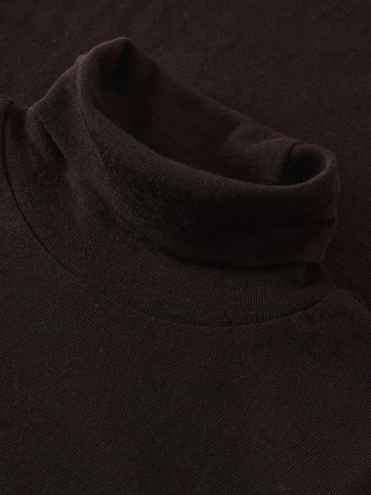 KnowledgeCotton Apparel Pullover Rollkragen aus Merino
