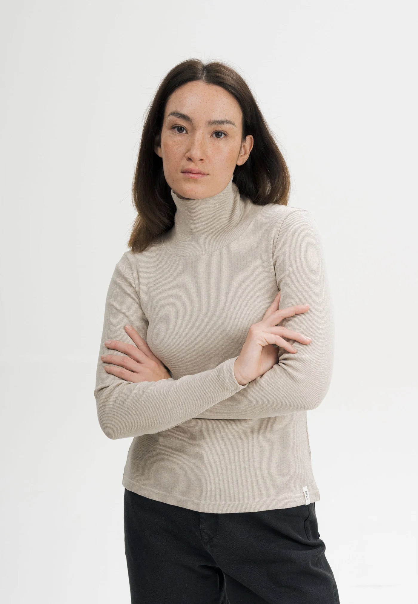 Melawear Ripp Longsleeve Munli aus Bio-Baumwolle