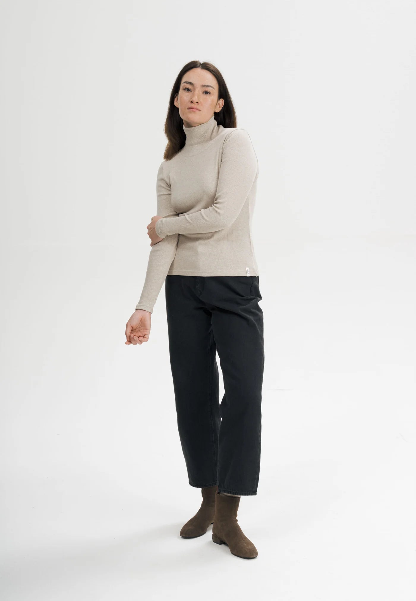 Melawear Ripp Longsleeve Munli aus Bio-Baumwolle