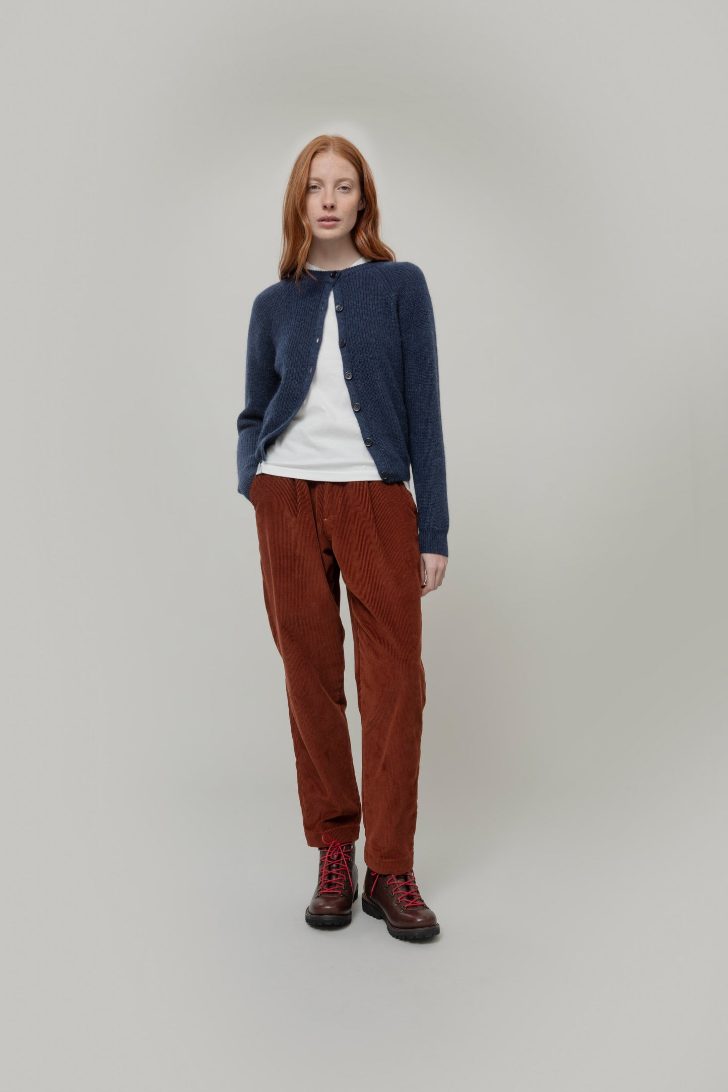 Rifo Cardigan Vittoria aus recycelter Alpaka Wolle