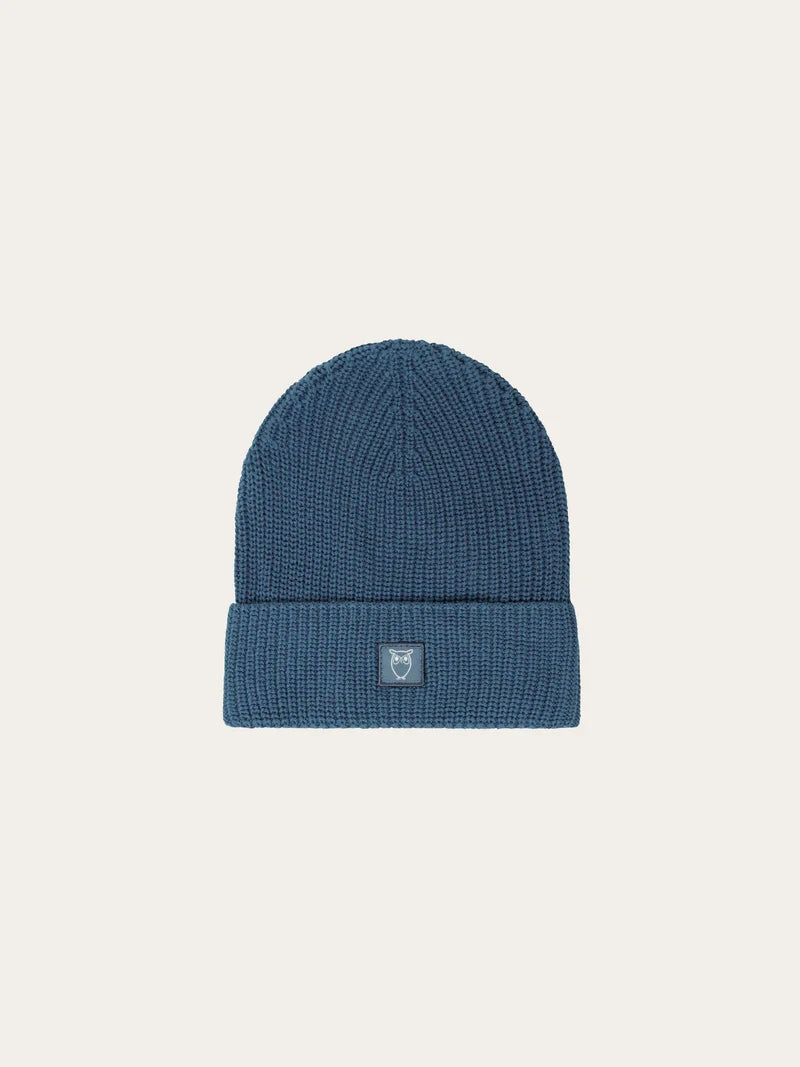 Knowledge Cotton Rip Badge Beanie