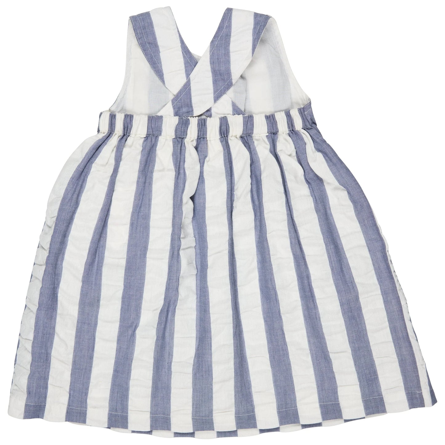 Pigeon Kleid Streifen Bio-Baumwolle