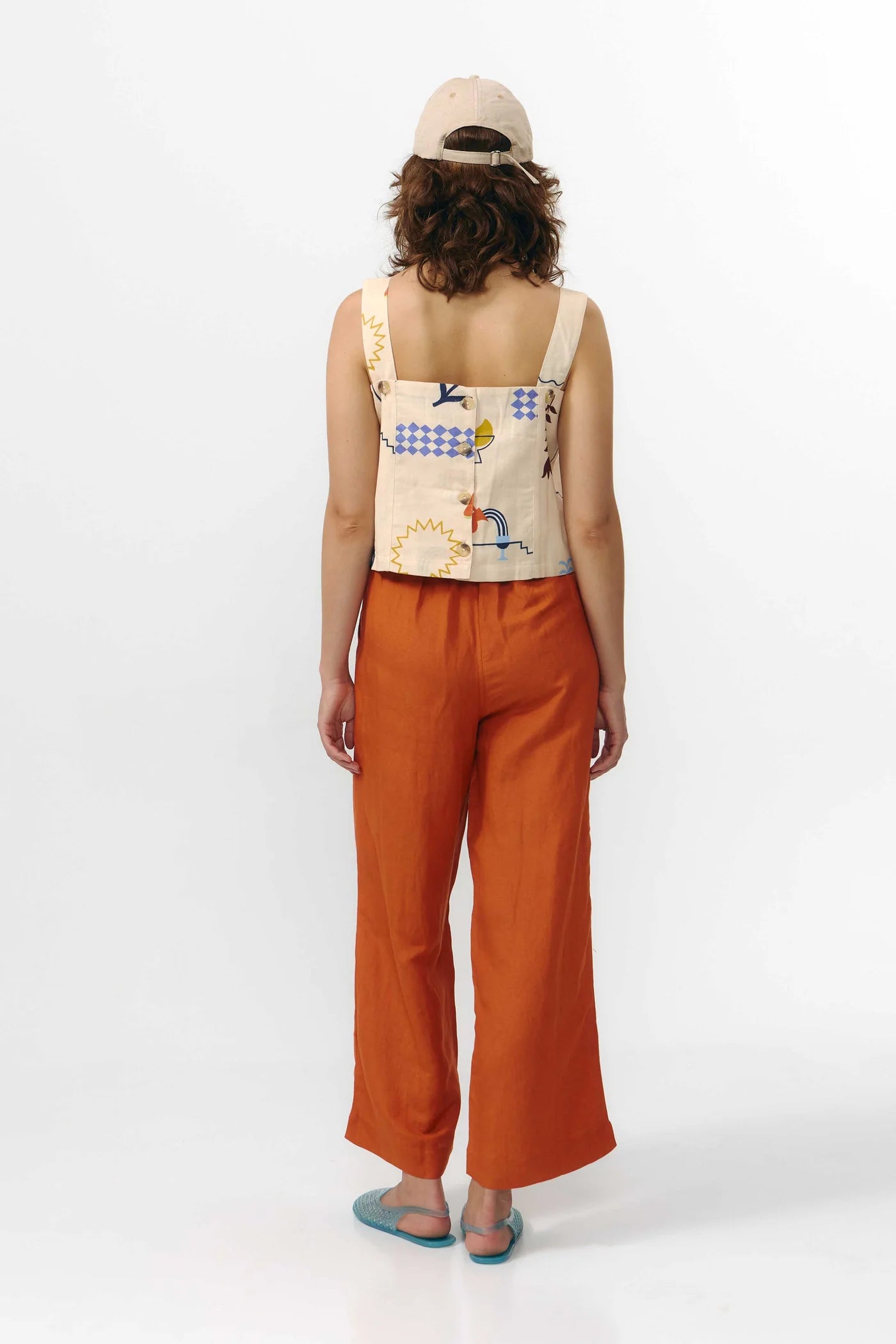 Suite 13 Hose Hatta Leinen/Viskose