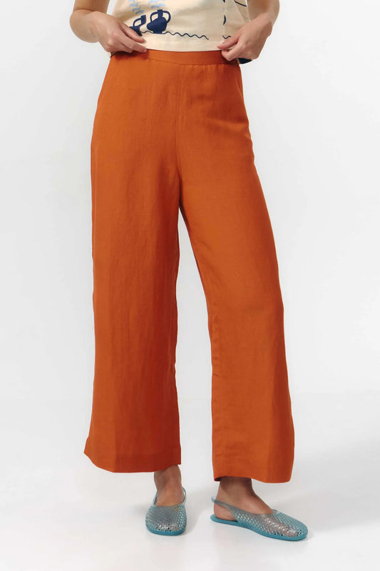 Suite 13 Hose Hatta Leinen/Viskose