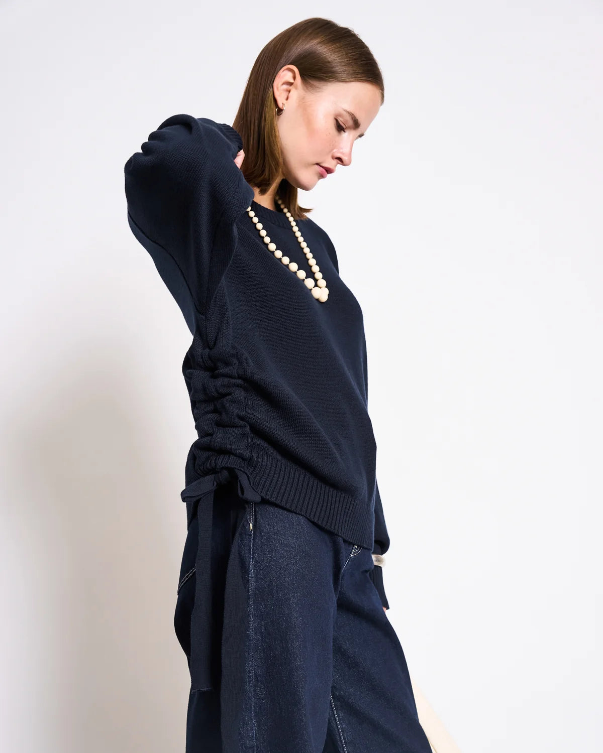 Jan'n June Pullover Caper Tie