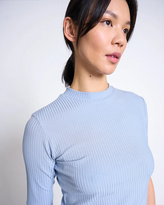 Jan'n June Rib Shirt Nina aus Tencel-Lyocell-Mix