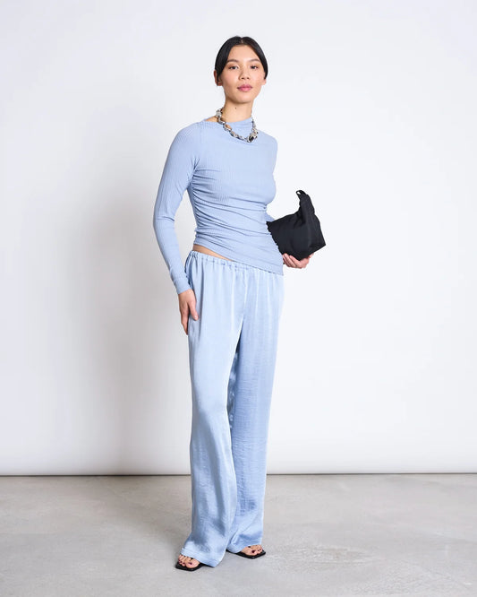 Jan'n June Rib Longsleeve Tova aus Tencel-Lyocell-Mix
