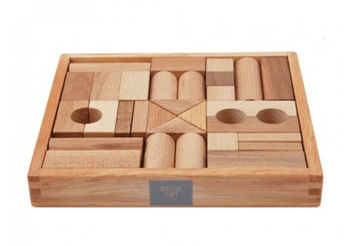 Woodenstory Holzbausteine Kiste