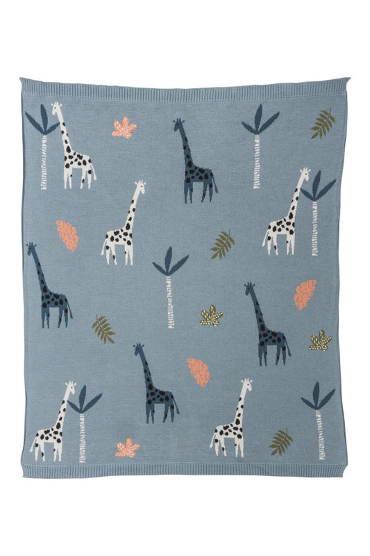 Tranquillo Babydecke Savii Giraffe Bio-Baumwolle
