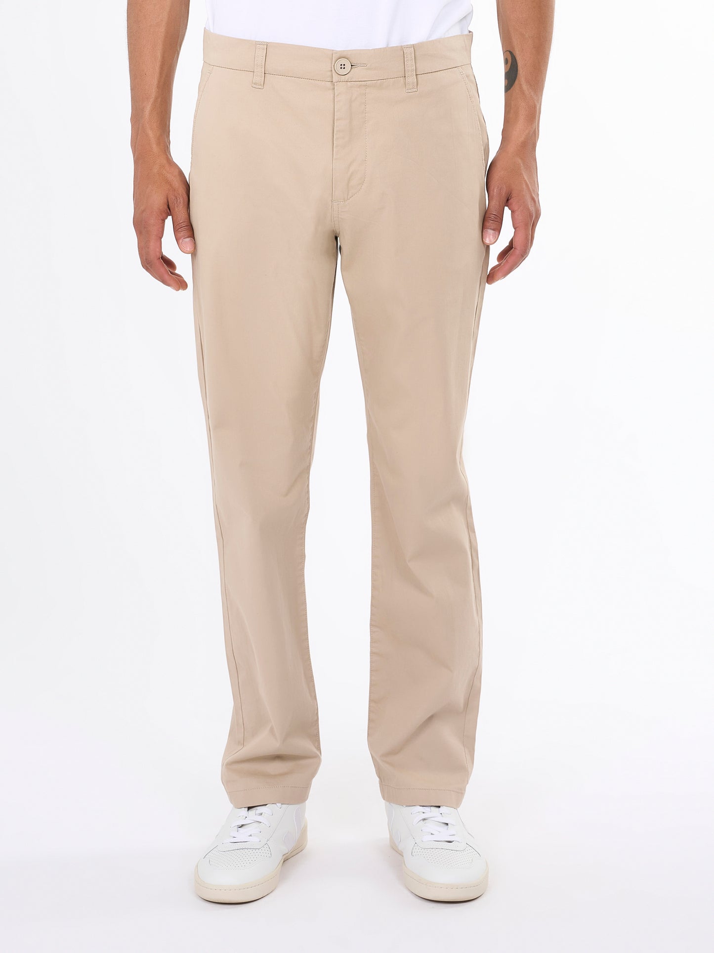 KnowledgeCotton Apparel Chino Chuck regular stretched